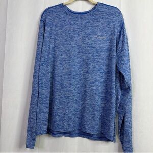 Columbia Tech Trail Shirt Long Sleeve Heathered Performance Crew Men Activewear